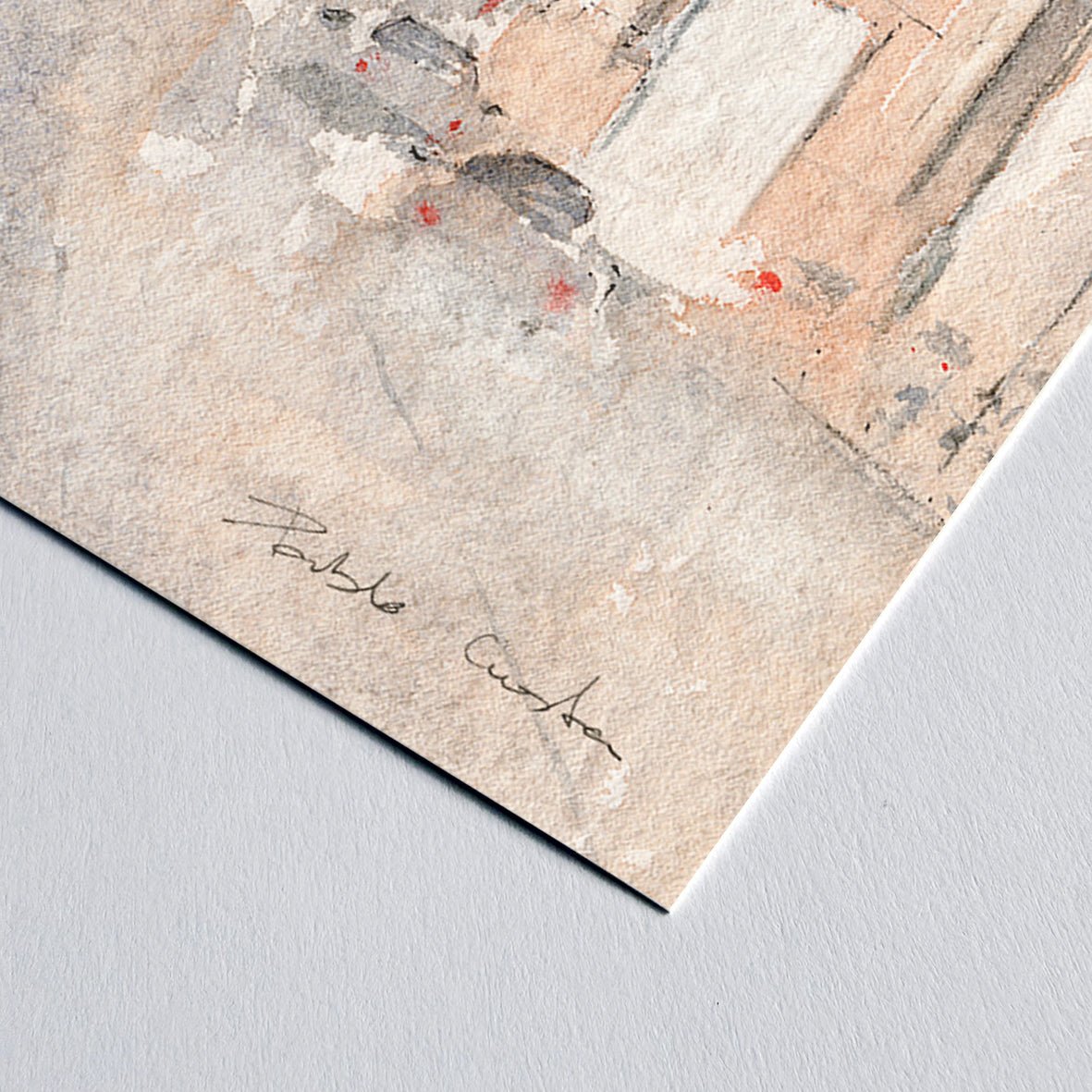 Alcalá - Reproducción Fine Art - Pablocuestawatercolor