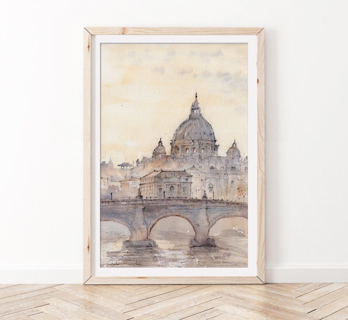 Roma - Reproducción Fine Art - Pablocuestawatercolor