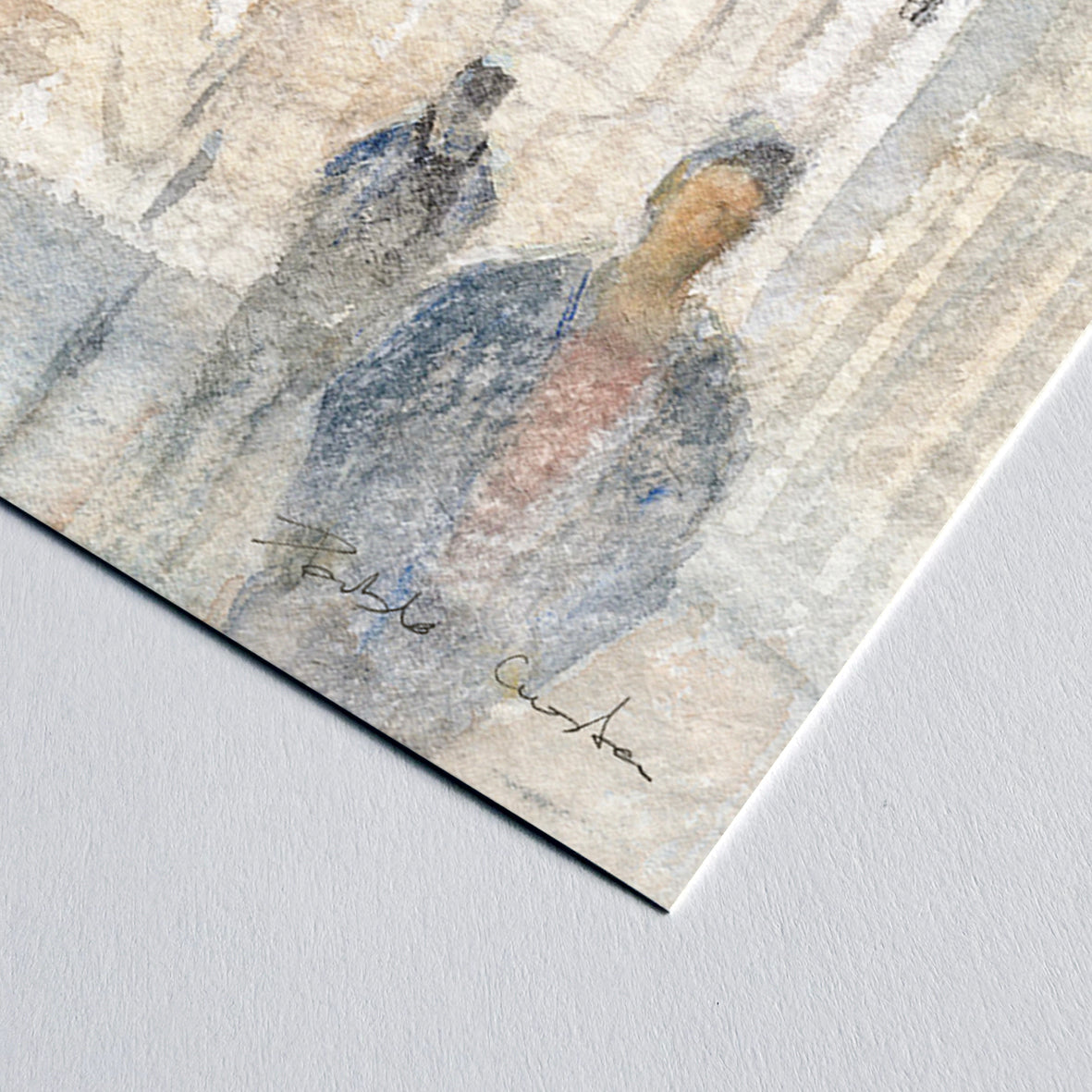 Calle Sacramento - Fine Art print