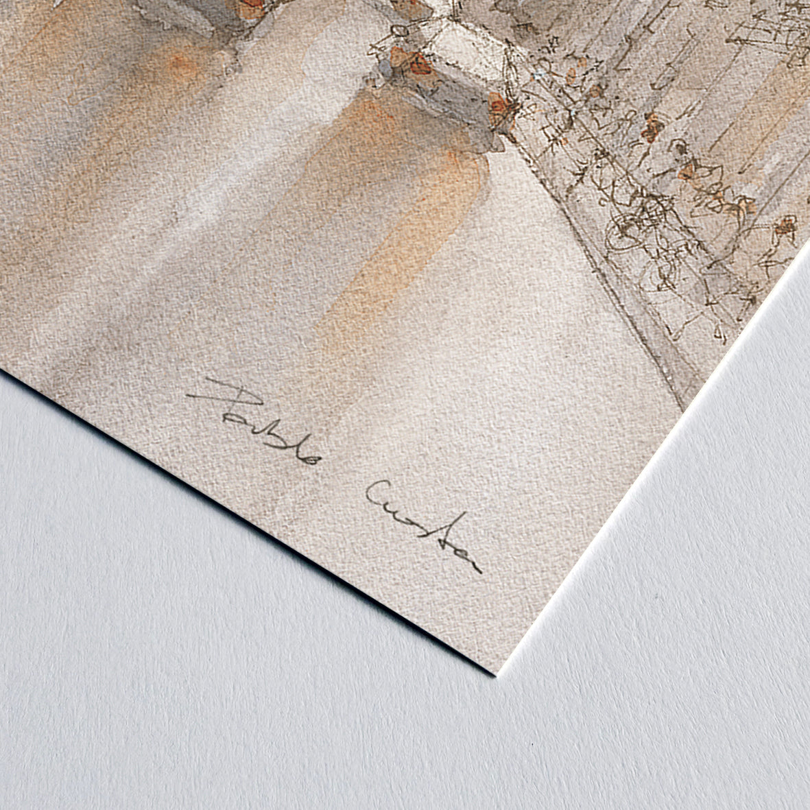 Gran Vía - Fine Art print