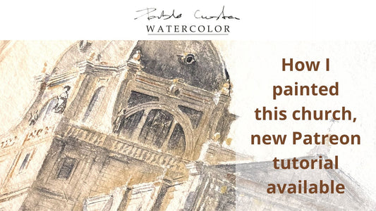 We paint this Cathedral together on my Patreon channel