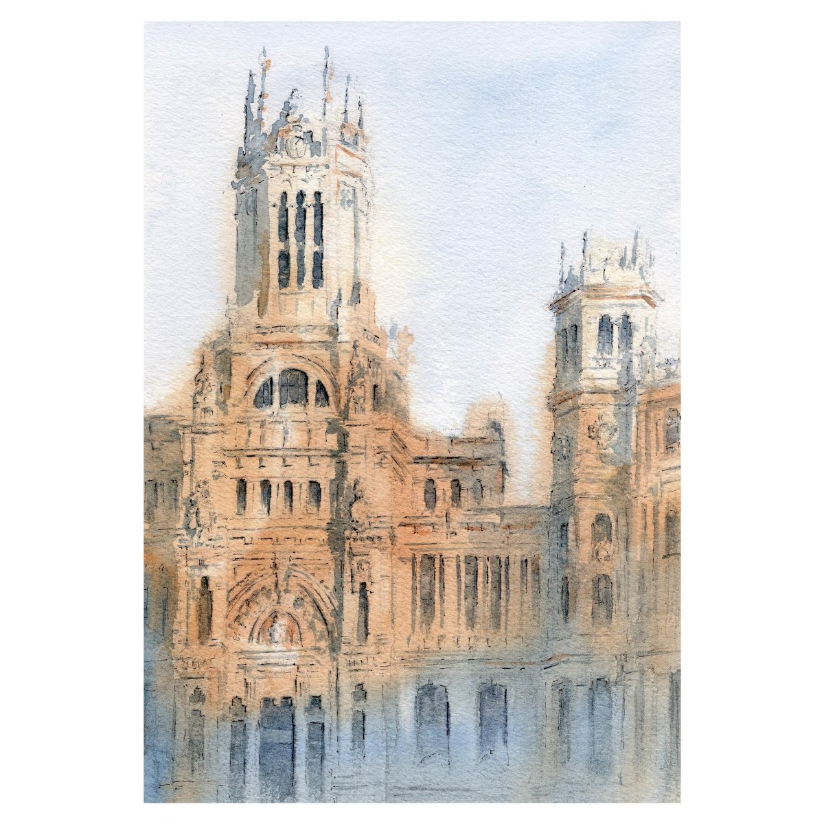 Madrid Monumental - Pablocuestawatercolor