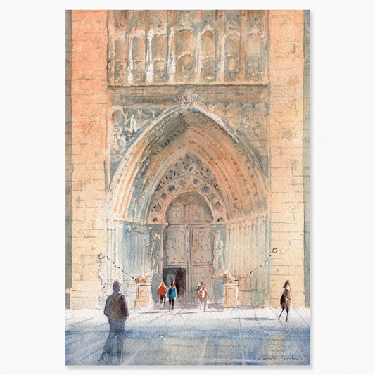 Catedral de Ávila - Reproducción Fine Art