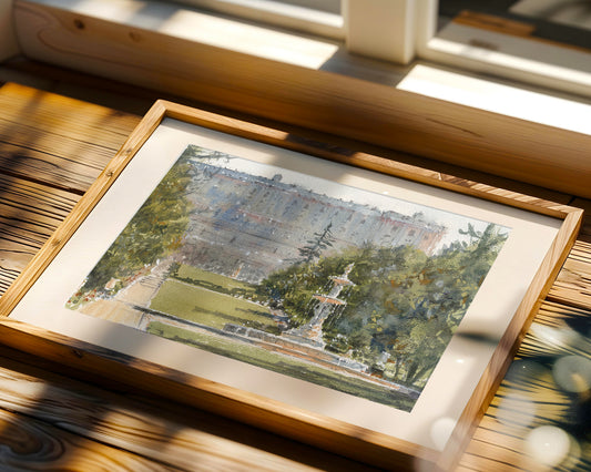 Metrópolis desde Alcalá - Fine Art print