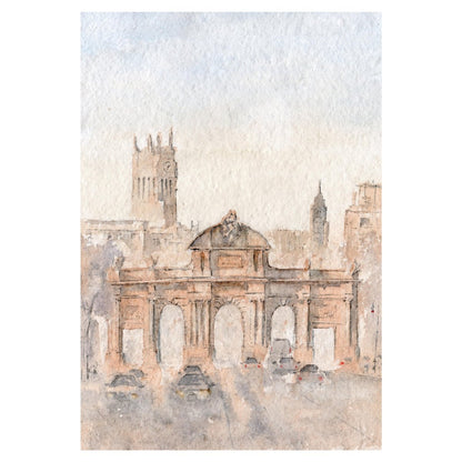 Alcalá - Reproducción Fine Art - Pablocuestawatercolor