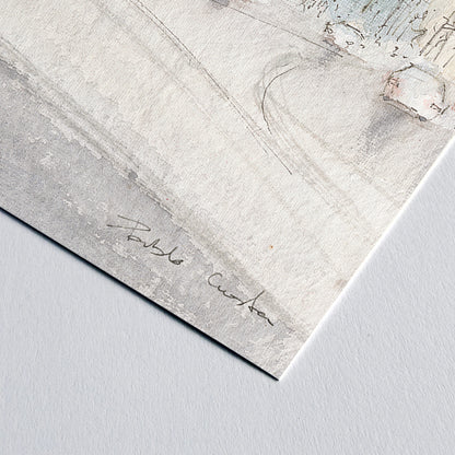 Metrópolis desde Alcalá - Fine Art print