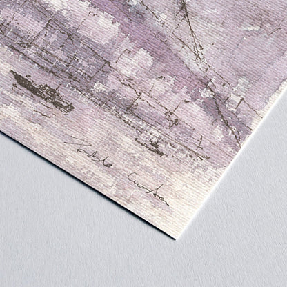 Brooklyn - Reproducción Fine Art - Pablocuestawatercolor