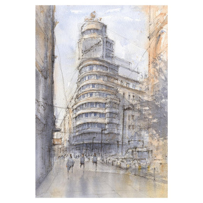 Callao - Reproducción Fine Art - Pablocuestawatercolor