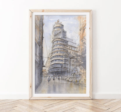 Callao - Reproducción Fine Art - Pablocuestawatercolor