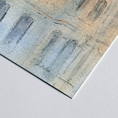 Madrid en acuarela: Correos