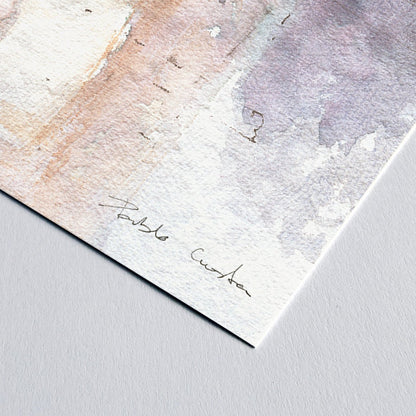 Debod - Reproducción Fine Art - Pablocuestawatercolor