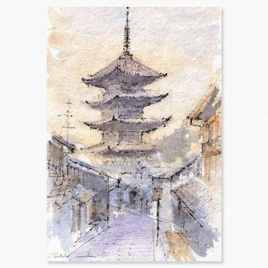 Japón en acuarela: Kyoto - Pablocuestawatercolor