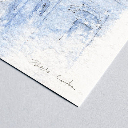 La Almudena - Reproducción Fine Art - Pablocuestawatercolor