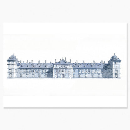 Madrid en acuarela: El Palacio del Pardo - Pablocuestawatercolor