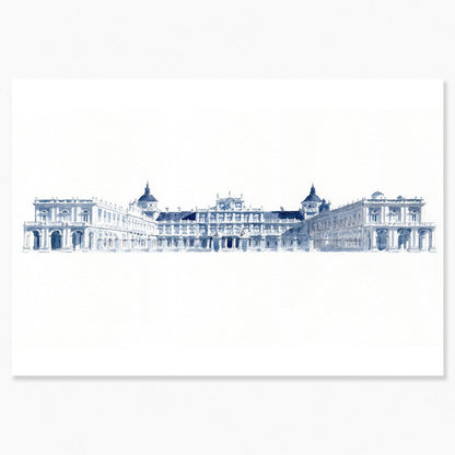 Madrid en acuarela: El Palacio Real de Aranjuez - Pablocuestawatercolor