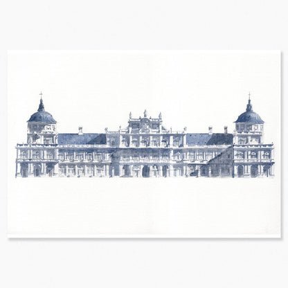 Madrid en acuarela: El Palacio Real de Aranjuez - Pablocuestawatercolor