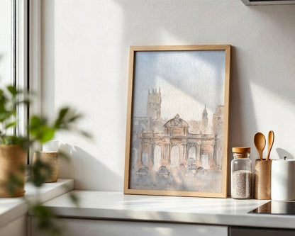 Madrid en acuarela: Miralá, miralá. Alcalá - Pablocuestawatercolor