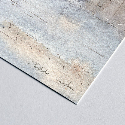 Plaza Mayor - Reproducción Fine Art - Pablocuestawatercolor