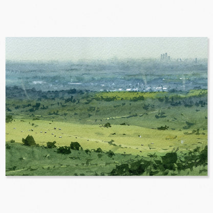 Postales de acuarelas de Madrid - Pablocuestawatercolor