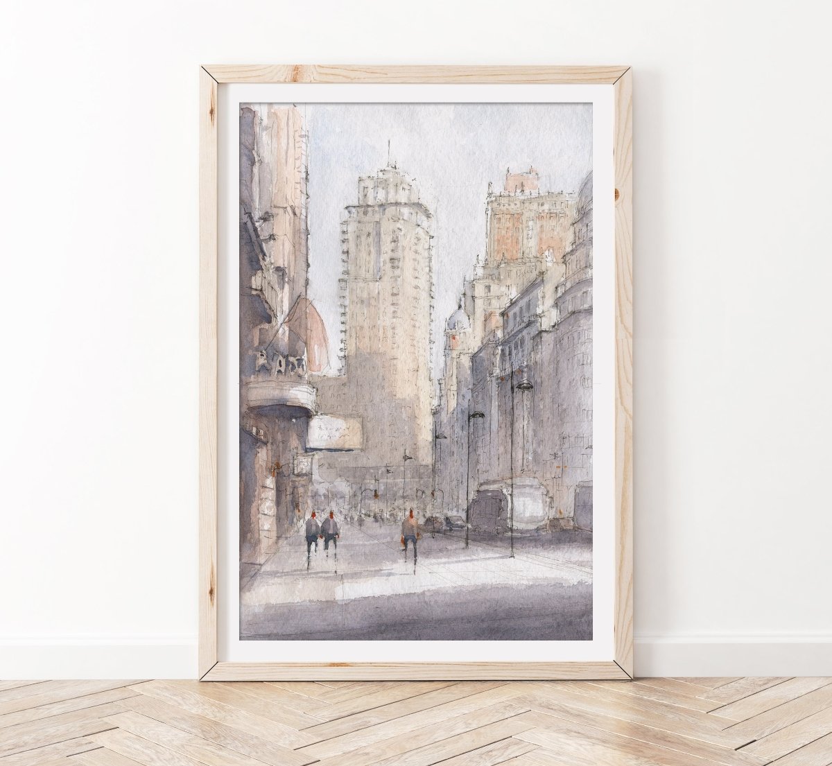 Postales de Madrid - Pablocuestawatercolor
