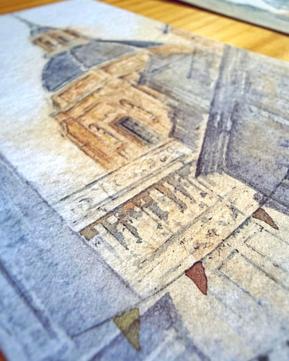 Postales de Madrid - Pablocuestawatercolor