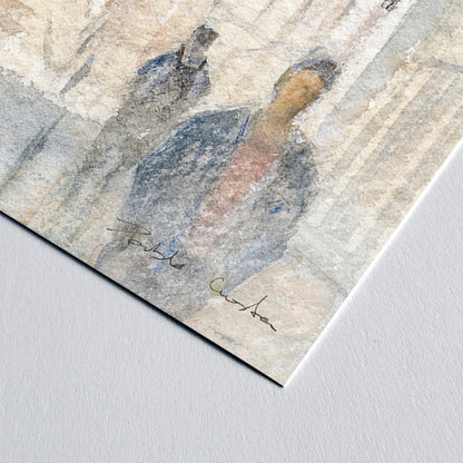 Madrid en acuarela: Calle Sacramento