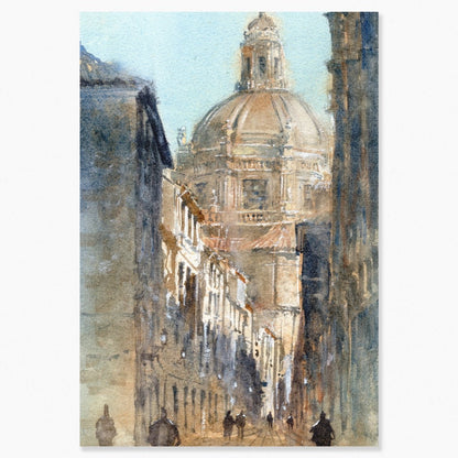 Salamanca en acuarela: Las calles de Salamanca - Pablocuestawatercolor