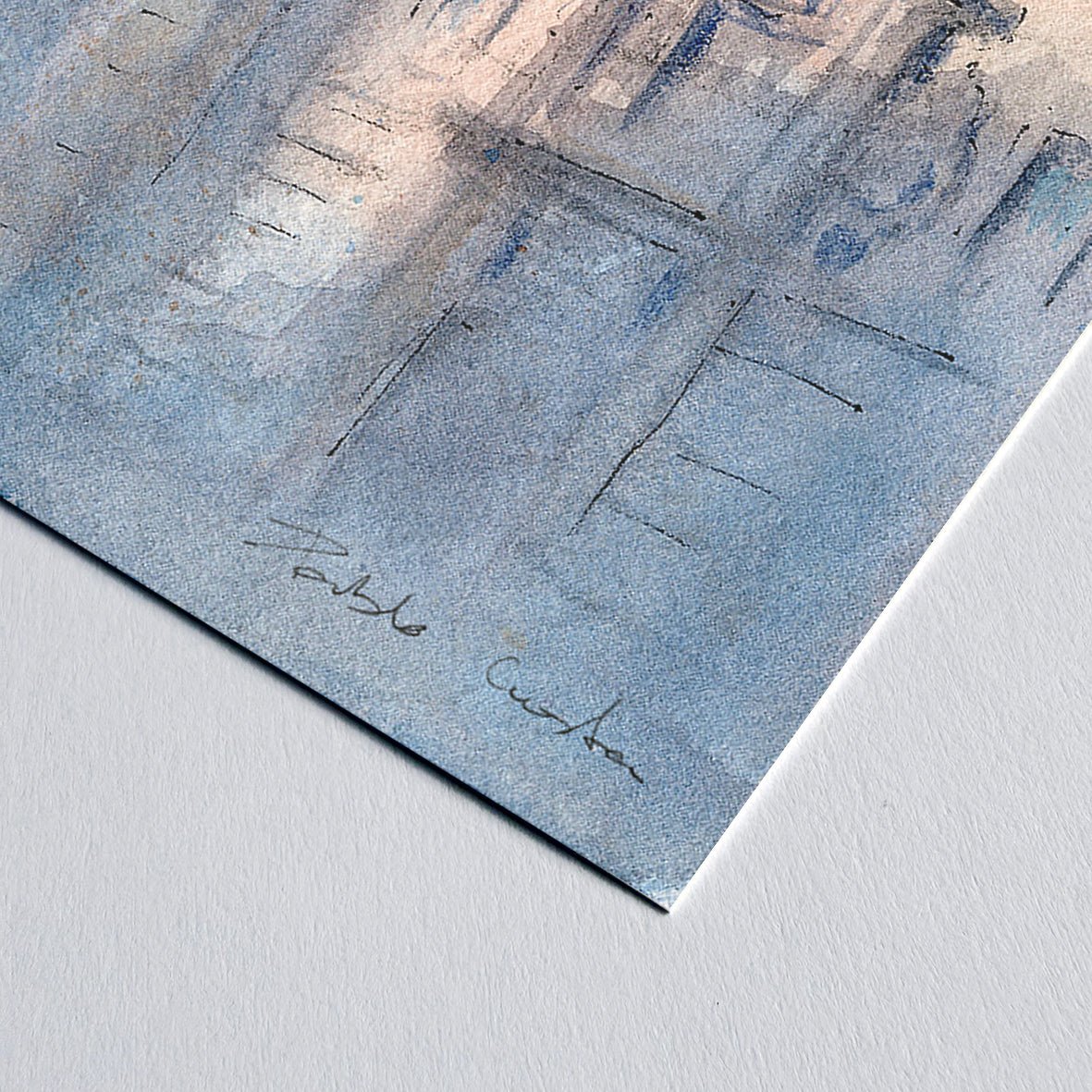 San Isidro - Reproducción Fine Art - Pablocuestawatercolor