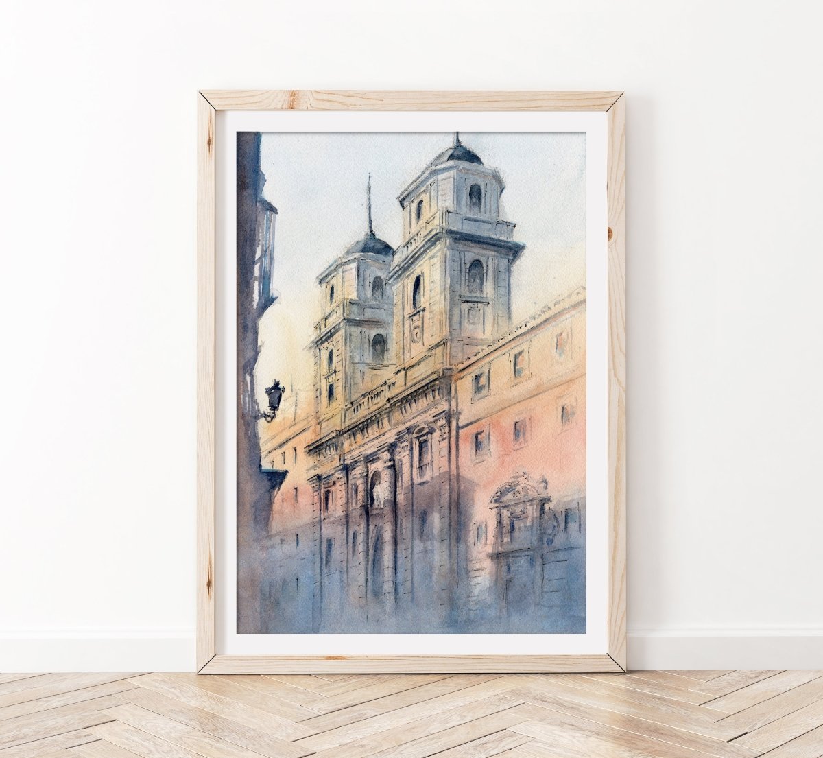 San Isidro - Reproducción Fine Art - Pablocuestawatercolor