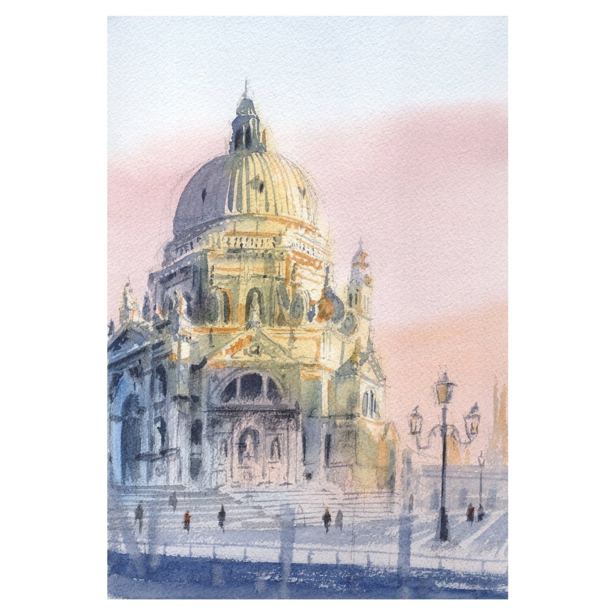Venecia - Reproducción Fine Art - Pablocuestawatercolor
